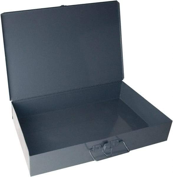 Durham - 18 Inches Wide x 3 Inches High x 12 Inches Deep Compartment Box - Steel , 1 Compartment - Americas Tooling