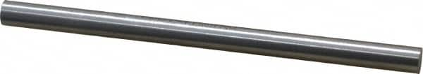 Interstate - M2 High Speed Steel Round Tool Bit Blank - 1/4" Wide x 1/4" High x 4" OAL, Ground - Exact Industrial Supply