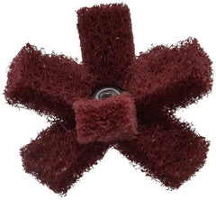 Standard Abrasives - 2 Inch Diameter Unmounted Buffing Wheel - 2 Ply, Scrubber Wheel, Medium Grade - Americas Tooling