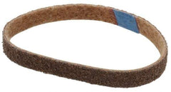 Brite Star - 3/4" Wide x 18" OAL, Aluminum Oxide Abrasive Belt - Aluminum Oxide, Coarse, Nonwoven, Series SC-BS - Americas Tooling