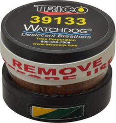 Trico - 1/2 Thread, 3-1/4" Diam, 2" High, 10 CFM Air Flow, ABS Plastic and Impact Modified Acrylic Dessicant Breather - -28.89 to 93.33°C, FNPT - Americas Tooling