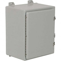 Wiegmann - NEMA 4X Fiberglass Standard Enclosure with Continuous Hinge Cover - Americas Tooling