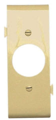 Pass & Seymour - 1 Gang, 4.9062 Inch Long x 1-13/16 Inch Wide, Sectional Wall Plate - Single Outlet Center Panel, Ivory, Nylon - Americas Tooling