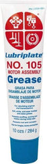 Lubriplate - 10 oz Tube Zinc Oxide General Purpose Grease - White, 150°F Max Temp, NLGIG 0, - Americas Tooling