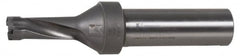 Kennametal - 2.4" Max Drill Depth, 2.5xD, 24.6mm Diam, Indexable Insert Drill - 2 Inserts, 1-1/4" Shank Diam, Straight Shank - Americas Tooling