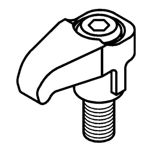 Kennametal - Series Kenloc, Clamp Assembly for Indexables - Neutral Cut - Americas Tooling