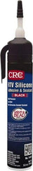 CRC - 8 oz Tube Black RTV Silicone Gasket Sealant - -30 to 450°F Operating Temp, 24 hr Full Cure Time - Americas Tooling