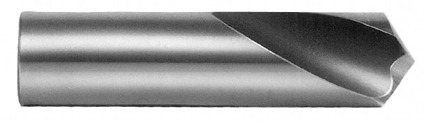 Interstate - 7/8" Body Diam, 118°, 2-1/2" OAL, High Speed Steel Spotting Drill - Americas Tooling