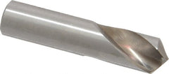 Interstate - 7/16" Body Diam, 118°, 2" OAL, High Speed Steel Spotting Drill - Americas Tooling