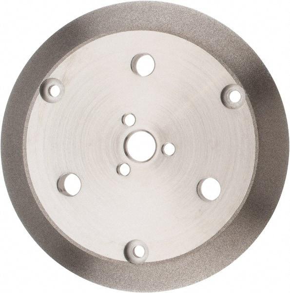 Made in USA - 6" Diam, 5/8" Hole Size, 1/16" Overall Thickness, Tool & Cutter Grinding Wheel - Medium Grade, CBN, 6,000 RPM - Americas Tooling