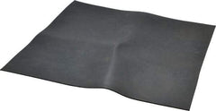 Made in USA - 12" Long, 12" Wide, 0.093" Thick, Neoprene Rubber Foam Sheet - 65 to 75 Durometer, Black, -40 to 220°F, 1,500 psi Tensile Strength, Stock Length - Americas Tooling