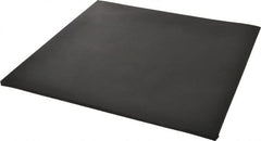 Made in USA - 12" Long, 12" Wide, 1/4" Thick, Buna-N Rubber Foam Sheet - 45 to 55 Durometer, Black, -40 to 212°F, 1,500 psi Tensile Strength, Stock Length - Americas Tooling