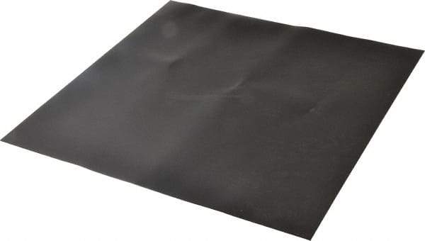 Made in USA - 12" Long, 12" Wide, 0.031" Thick, Buna-N Rubber Foam Sheet - 50 to 60 Durometer, Black, -40 to 212°F, 1,500 psi Tensile Strength, Stock Length - Americas Tooling