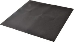 Made in USA - 12" Long, 12" Wide, 0.031" Thick, Buna-N Rubber Foam Sheet - 50 to 60 Durometer, Black, -40 to 212°F, 1,500 psi Tensile Strength, Stock Length - Americas Tooling