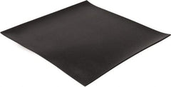 Made in USA - 12" Long, 12" Wide, 0.093" Thick, Buna-N Rubber Foam Sheet - 35 to 45 Durometer, Black, -40 to 212°F, 1,500 psi Tensile Strength, Stock Length - Americas Tooling