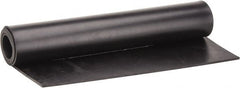 Made in USA - 24" Long, 12" Wide, 1/2" Thick, Buna-N Rubber Foam Sheet - 50 to 60 Durometer, Black, -40 to 212°F, 1,500 psi Tensile Strength, Stock Length - Americas Tooling