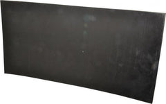 Made in USA - 24" Long, 12" Wide, 3/8" Thick, Buna-N Rubber Foam Sheet - 65 to 75 Durometer, Black, -40 to 212°F, 1,500 psi Tensile Strength, Stock Length - Americas Tooling