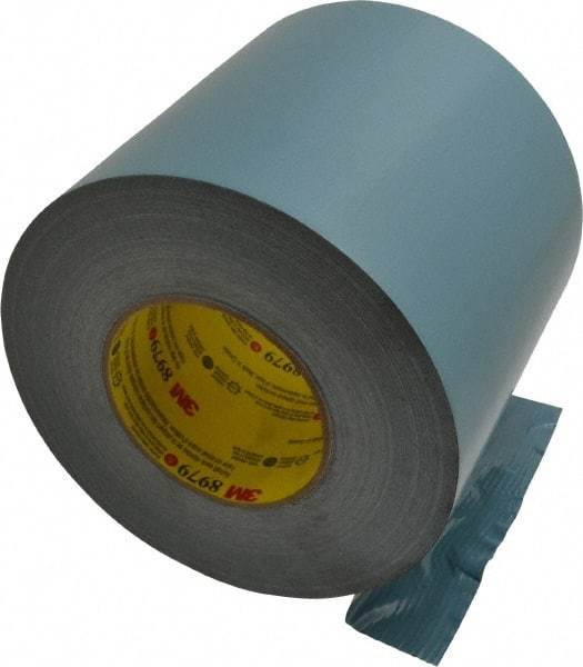 3M - 6" x 55m Blue Duct Tape - 12.1 mil, Rubber Adhesive, Polyethylene Film Backing, 36 Lb/ln Tensile Strength, 200°F Max, Series 8979 - Americas Tooling