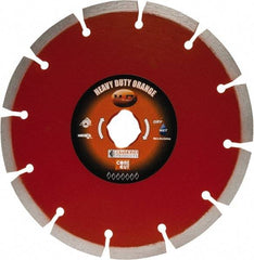 Core Cut - 7" Diam, 20mm Arbor Hole Diam, Wet & Dry Cut Saw Blade - Diamond-Tipped, Standard Round Arbor - Americas Tooling