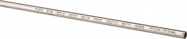 Value Collection - 6' Long, 5/16" OD, 304 Stainless Steel Tube - 0.035" Wall Thickness - Americas Tooling