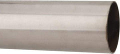 Made in USA - 6' Long, 3" OD, 304 Stainless Steel Welded Tube - 0.065" Wall Thickness - Americas Tooling