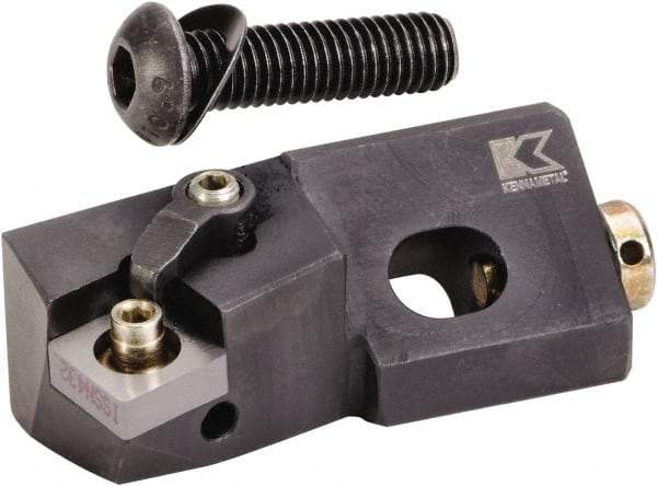 Kennametal - Series Kenloc, Right Hand, MSKN Toolholder Compatibility, SN.., TP.. Insert Compatibility, Indexable Turning Cartridge - Pin & Clamp Holding Method, 3.04mm Max Depth of Cut, 63mm OAL x 18mm OAW x 22.25mm OAH - Americas Tooling