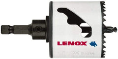 Lenox - 2-7/8" Diam, 1-1/2" Cutting Depth, Hole Saw - Bi-Metal Saw, Toothed Edge - Americas Tooling