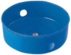 Lenox - 6-3/8" Diam, 1-1/2" Cutting Depth, Hole Saw - Carbide Grit Saw, Continuous Edge - Americas Tooling