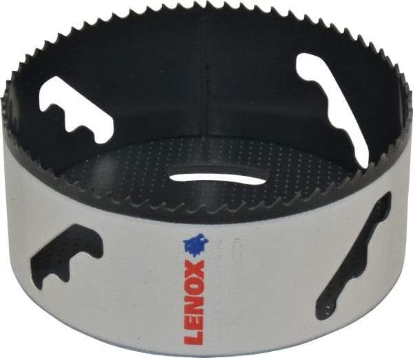 Lenox - 4-5/8" Diam, 1-1/2" Cutting Depth, Hole Saw - Bi-Metal Saw, Toothed Edge - Americas Tooling