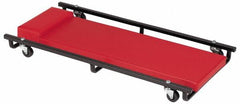 Whiteside - 570 Lb Capacity, 6 Wheel Creeper - Steel, 36" Long x 3-1/4" High x 17" Wide - Americas Tooling