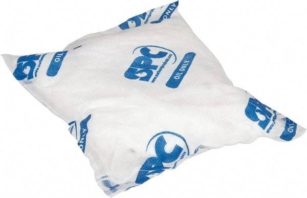 Brady SPC Sorbents - 9 Inch Long x 9 Inch Wide Sorbent Pillow - 19 Gallon Capacity, Oil Only - Americas Tooling