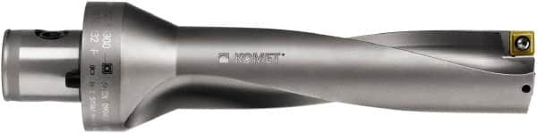 Komet - 4.803" Max Drill Depth, 2xD, 60.3mm Diam, Indexable Insert Drill - 4 Inserts, ABS 80 Modular Connection Shank - Americas Tooling