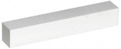 Value Collection - 120 Grit Aluminum Oxide Square Polishing Stone - Fine Grade, 1" Wide x 6" Long x 1" Thick - Americas Tooling