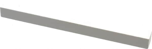 Norton - 900 Grit Aluminum Oxide Square Polishing Stone - Super Fine Grade, 1/2" Wide x 6" Long x 1/2" Thick - Americas Tooling