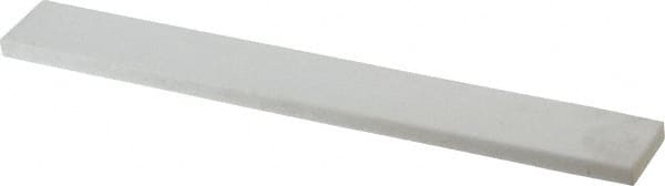 Norton - 100 Grit Aluminum Oxide Rectangular Polishing Stone - Fine Grade, 1" Wide x 8" Long x 1/4" Thick - Americas Tooling