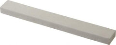 Norton - 100 Grit Aluminum Oxide Rectangular Polishing Stone - Fine Grade, 1" Wide x 8" Long x 1/2" Thick - Americas Tooling