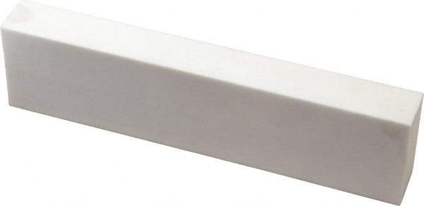 Norton - 100 Grit Aluminum Oxide Rectangular Polishing Stone - Fine Grade, 2" Wide x 8" Long x 1" Thick - Americas Tooling