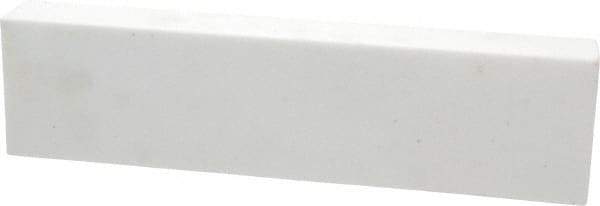 Norton - 120 Grit Aluminum Oxide Rectangular Polishing Stone - Fine Grade, 2" Wide x 8" Long x 1" Thick - Americas Tooling