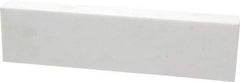 Norton - 120 Grit Aluminum Oxide Rectangular Polishing Stone - Fine Grade, 2" Wide x 8" Long x 1" Thick - Americas Tooling