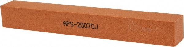 Norton - 150 Grit Aluminum Oxide Square Polishing Stone - Very Fine Grade, 1" Wide x 8" Long x 1" Thick - Americas Tooling