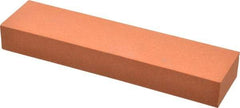 Norton - 150 Grit Aluminum Oxide Rectangular Polishing Stone - Very Fine Grade, 2" Wide x 8" Long x 1" Thick - Americas Tooling