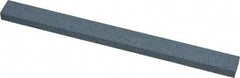 Made in USA - 120 Grit Aluminum Oxide Rectangular Polishing Stone - Fine Grade, 1/2" Wide x 6" Long x 1/4" Thick - Americas Tooling