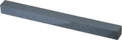 Made in USA - 150 Grit Aluminum Oxide Square Polishing Stone - Very Fine Grade, 1/2" Wide x 6" Long x 1/2" Thick - Americas Tooling