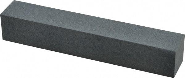 Made in USA - 150 Grit Aluminum Oxide Square Polishing Stone - Very Fine Grade, 1" Wide x 6" Long x 1" Thick - Americas Tooling