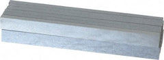 Made in USA - 180 Grit Aluminum Oxide Rectangular Polishing Stone - Very Fine Grade, 1/2" Wide x 6" Long x 1/4" Thick - Americas Tooling