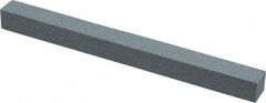 Made in USA - 180 Grit Aluminum Oxide Square Polishing Stone - Very Fine Grade, 1/2" Wide x 6" Long x 1/2" Thick - Americas Tooling