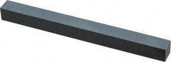 Made in USA - 220 Grit Aluminum Oxide Square Polishing Stone - Very Fine Grade, 1/2" Wide x 6" Long x 1/2" Thick - Americas Tooling