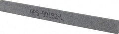 Value Collection - 180 Grit Silicon Carbide Rectangular Polishing Stone - Very Fine Grade, 1/2" Wide x 6" Long x 1/8" Thick - Americas Tooling