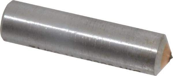 Norton - 1/4 Carat Single Point Diamond Dresser - 2" Long x 1/2" Shank Diam - Americas Tooling