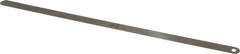 Starrett - 0.004 Inch Thick x 1/2 Inch Wide x 12 Inch Leaf Length, Parallel Feeler Gage - Tempered Steel - Americas Tooling